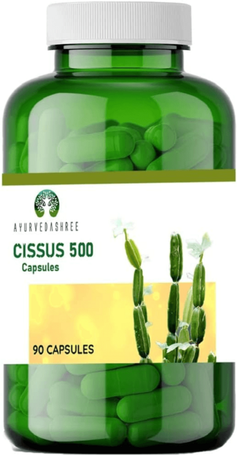 AyurvedaShree 시서스 분말 500mg 90캡슐, 1개, 90정