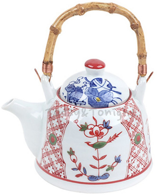 ATT 도자기 하이토 플라워 주전자 담금주 술주전자 백세주 사케 정종 막걸리 주기 AM15631S7994, [AT]하이토004