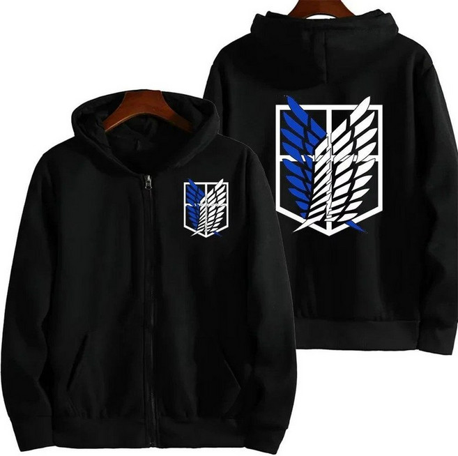 진격의거인굿즈 후드티이쁜곳 진거굿즈 지퍼후드티 남녀공용