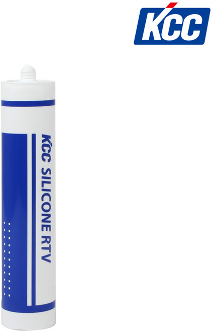 KCC QS9177 산업용 실리콘 RTV 상온경화형 흐름성 투명 실란트 전기 전자 제품의 접착 씰링 코팅용, 1개