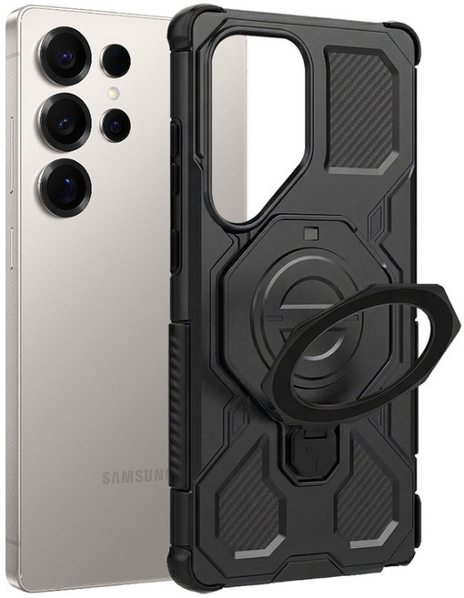 더조은셀러 맥세이프 360도 다이얼 링 러기드 스탠드 범퍼 케이스