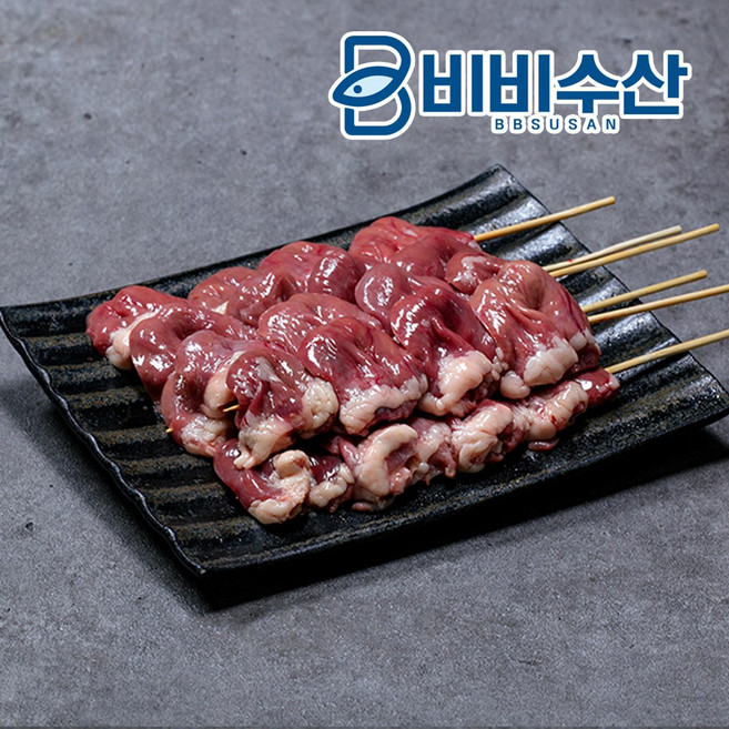 다물 염통꼬치 1팩+매운고추소스 120g, 1개