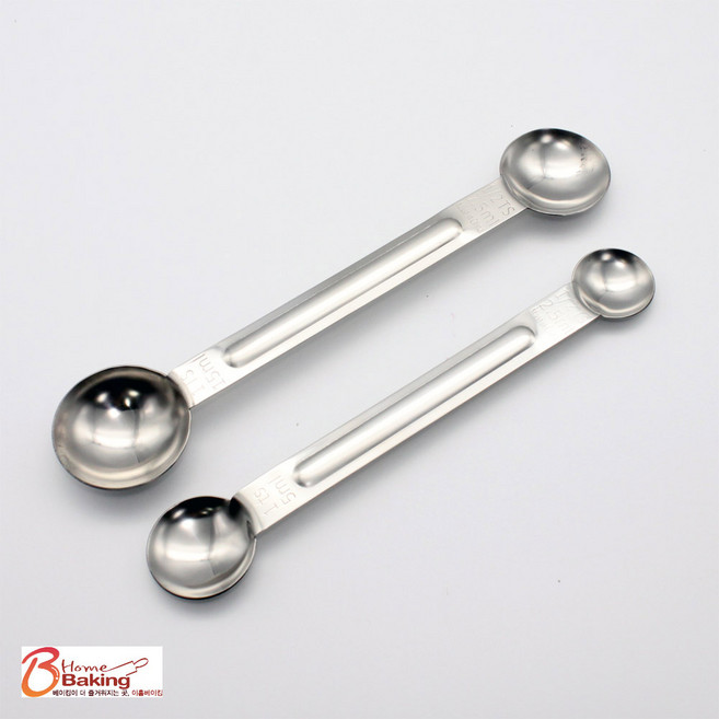 차칸쿡 양면스텐계량스푼2종세트, 1개