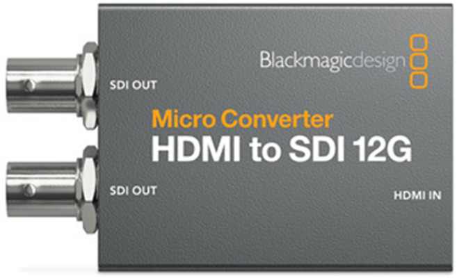 BlackmagicDesign Micro Converter HDMI to SDI 12G / 블랙매직디자인 마이크로컨버터