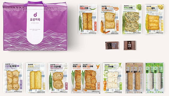 효성 부산 어묵 프리미엄 모듬 선물세트, 기본상품, 1세트, 1.713kg