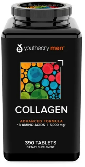 유씨어리 남성 콜라겐 어드밴스드 포뮬라 390정, 1개 - 쿠팡