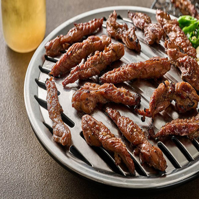 쫄깃쫄깃! 탱글탱글! 미식가들의 연탄 순살 닭목살! 200g, 연탄 닭목살(간장 200g), 1개