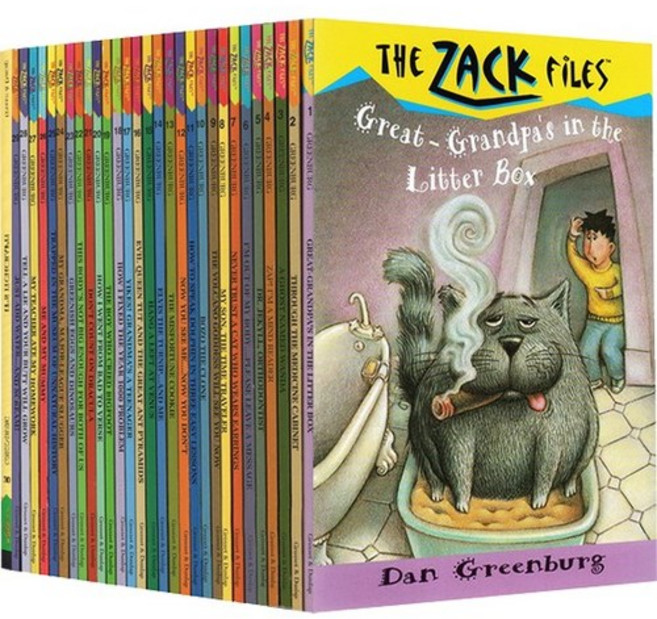 영어원서 잭파일 30권 음원 Zack Files 챕터북 AR3점대