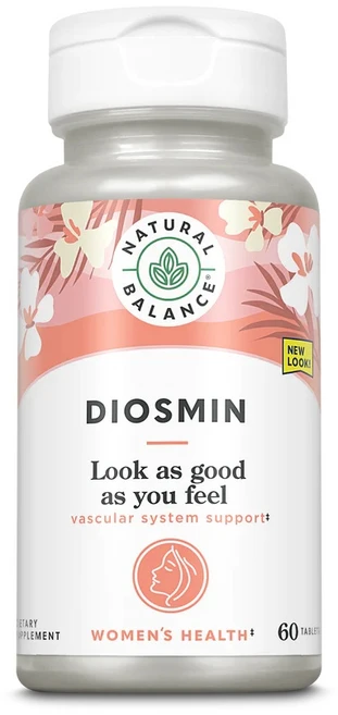 네츄럴밸런스 디오스민 플랜트-베이스드 플라보노이드 타블렛, 60개입, 1개, 60정 - 쿠팡