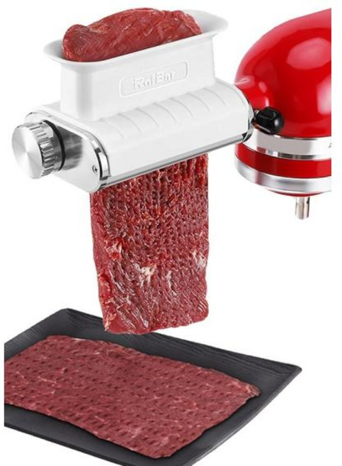 KitchenAid용 고기 연화기 부착물 및 Cuisinart 스탠드 믹서용 기계 스텐 도구 모든 부품 식기