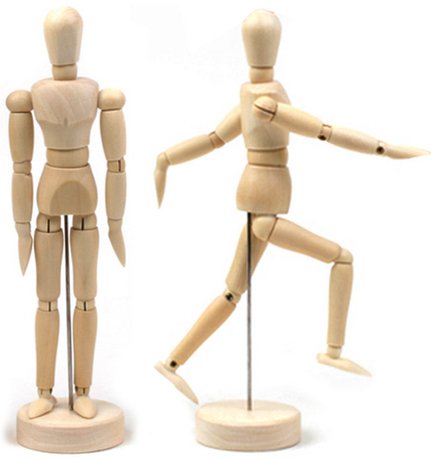 구체 관절인형 20cm 미술 인체묘사 뎃생용품, 단일 옵션