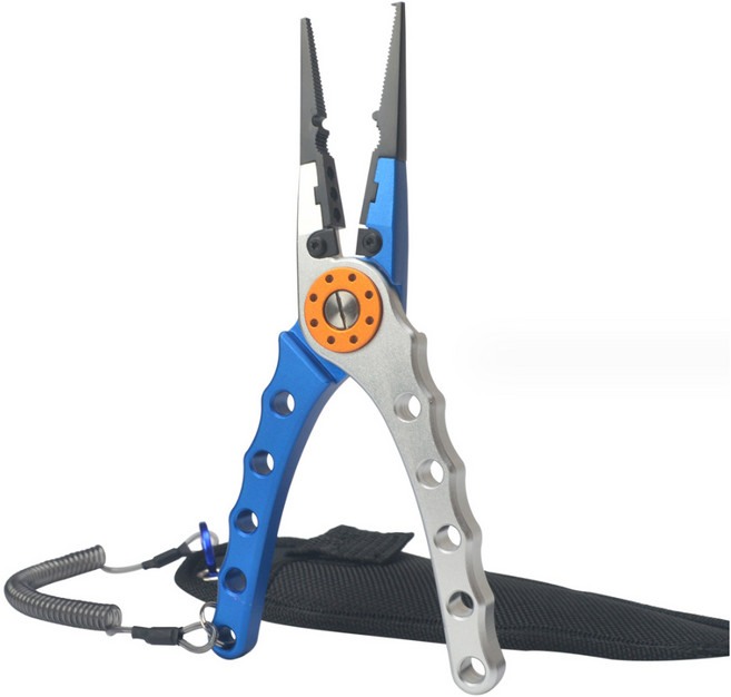 행운을파는낚시 멀티 플라이어, 실버&블루, 1개