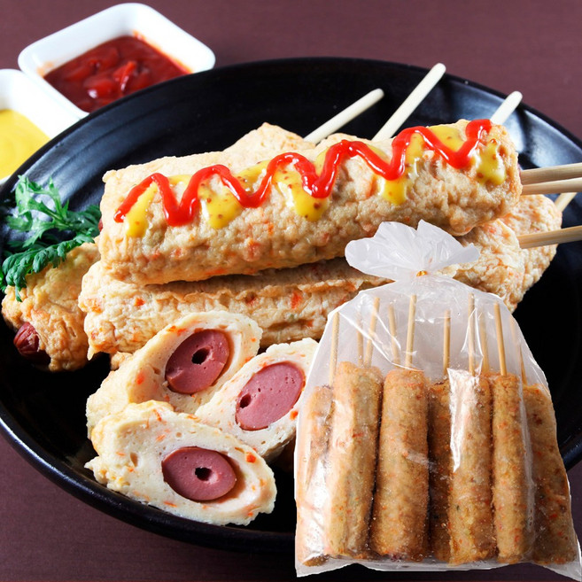 수제소시지롤어묵바 1.25kg(10개)X1봉, 1개, 1.25kg