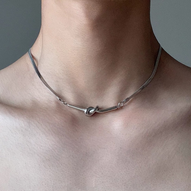 글루즈 남자 패션 매듭 목걸이