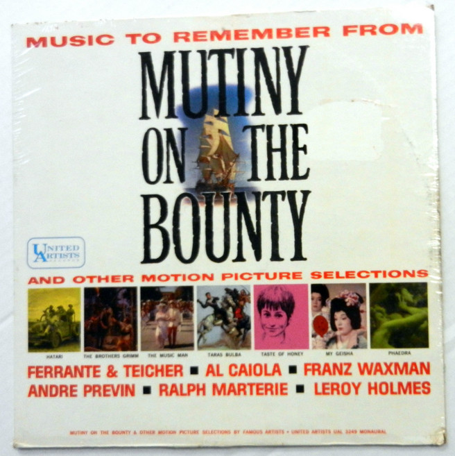 (수입 LP) Music To Remember From MUTINY ON THE BOUNTY Sealed LP Soundtrack
