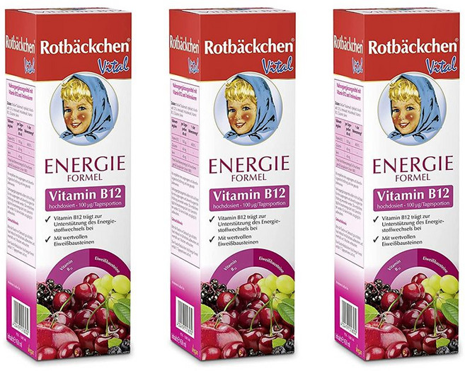 로트벡쉔 바이탈 에너지 450ml x 3팩, 3개