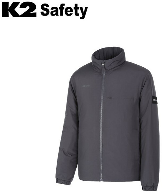 K2 safety 근무복 작업복 경량 패딩 자켓 소매밴딩 내부퀄팅 JK-F5105