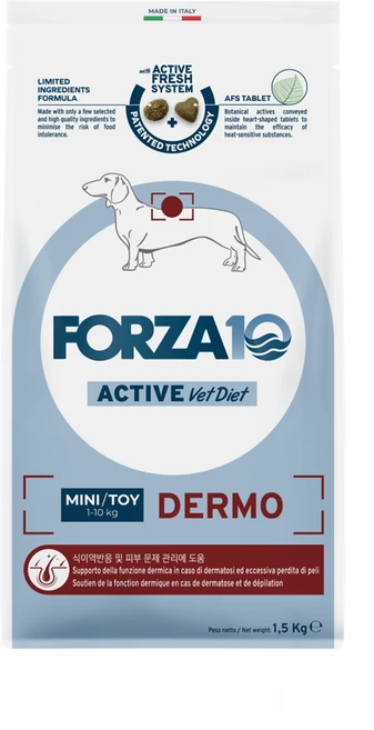 포르자10 독 더모 미니앤토이, 1개, 1.5kg, 피부/피모+알러지 - 쿠팡
