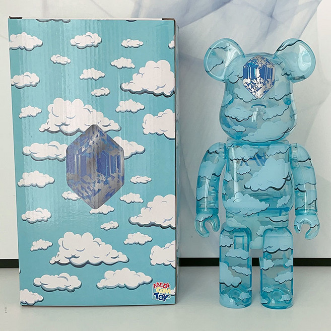 bearbrick400 인테리어 피규어 거실 조형 소품 디자인 베어 브릭, 33번, 1개