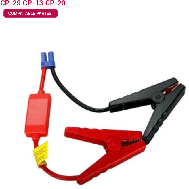 카파워 점프스타터 CP-29 CP-13 CP-20 호환 점프선 클립 케이블, 300mm, 1개