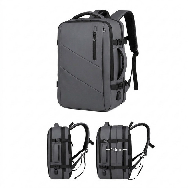 리바앤코 남자 노트북 백팩 대용량백팩 확장형 여행용 직장인 출퇴근가방 대학생 백팩 맥북가방