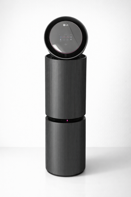 LG전자 퓨리케어 AI 오브제컬렉션 360 ̊ 공기청정기 M7 114㎡ 방문설치, 네어처 그린, AS356NGMA