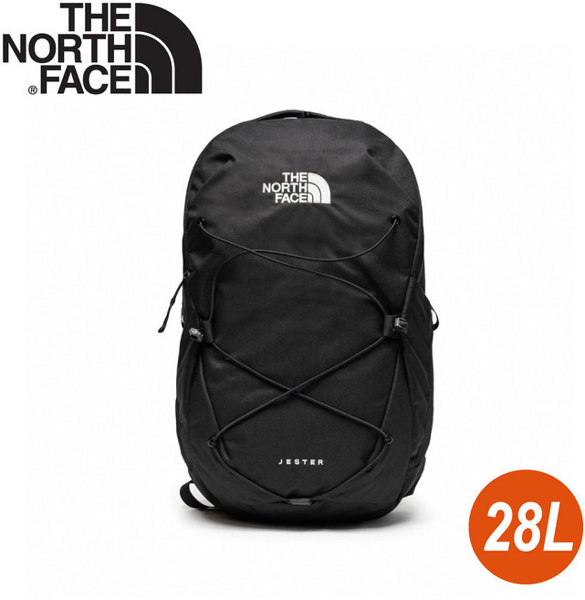 The North Face JESTER 28L 登山旅行後背包, 黑