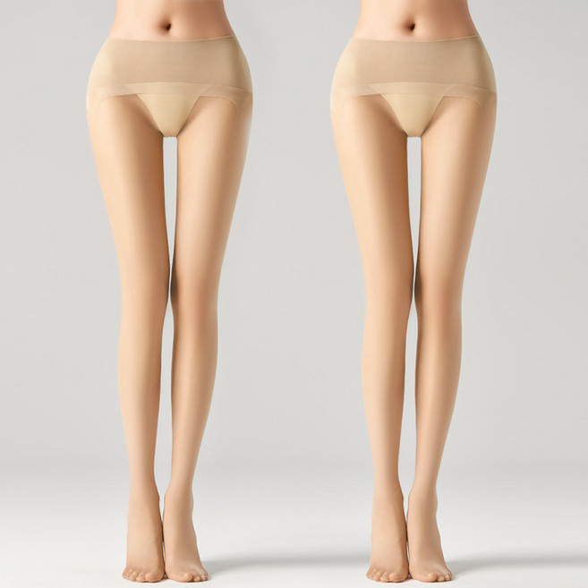 패션파트너 (2p / 5color) 올 누드 토우 노라인 심리스 Y존 프리 0D 시스루 팬티스타킹