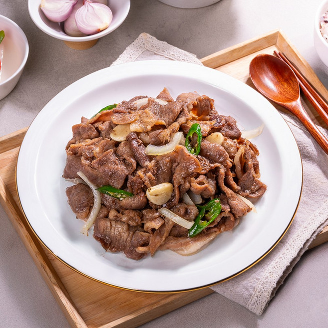 [육육갈비] 기사식당 돼지불백 2kg 대용량, 1개