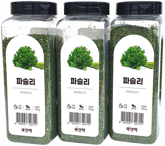 새마원 쿡앤딱 파슬리 홀 120g 천연향신료 후레이크, 3개
