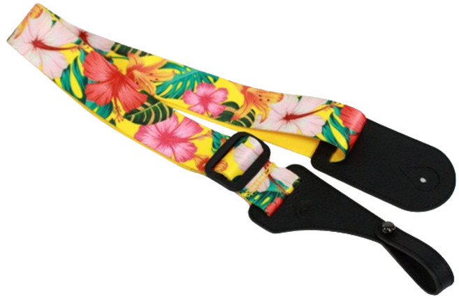 로코망고 우쿨렐레 스트랩 히비스커스 멜빵 어깨끈, 1개