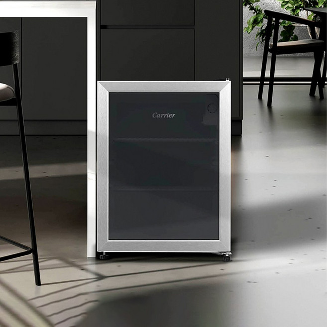 캐리어 미니 쇼케이스 냉장고, CVDR64BEM1(64L), 상세 설명 참조