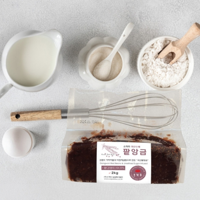 소적두 국산 수제 팥앙금 2kg, 1개