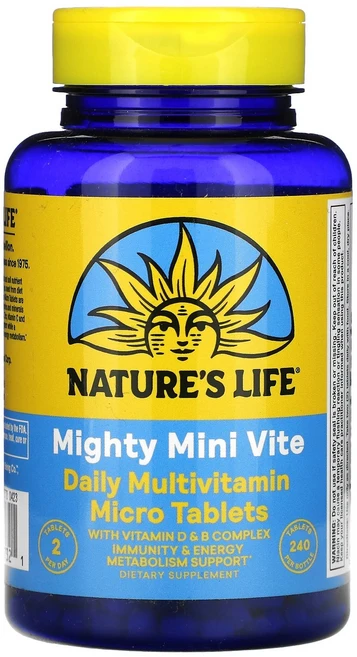 네이쳐스라이프 마이티 미니 바이트 240 마이크로 타블렛, 2개, 240정 - 쿠팡