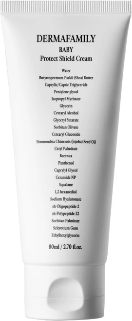 더마패밀리 베이비 유아 아기 로션 프로텍트 쉴드 고보습 크림, 1개, 80ml - 쿠팡