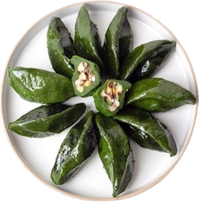 [생산자판매] 산머루마을 영광 모시송편, 1kg, 1개, 찐송편 통동부(20개)