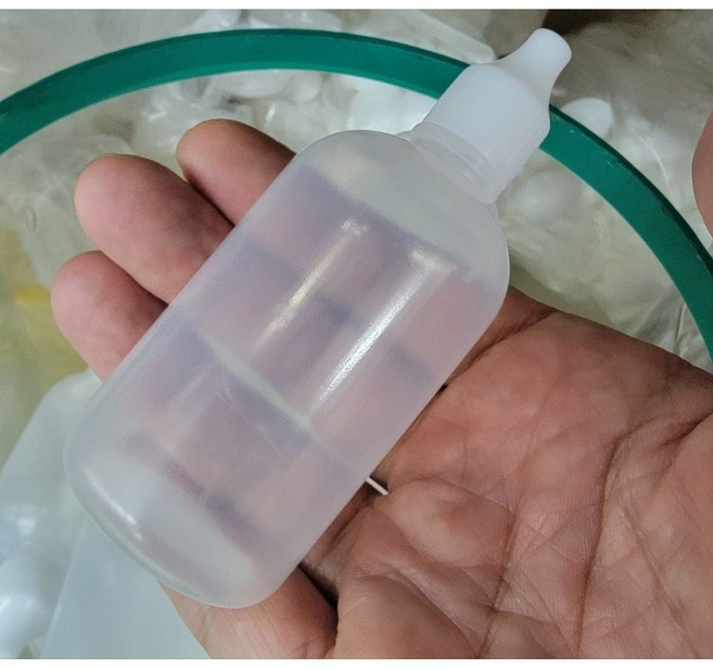 佳樺 點眼瓶 滴瓶 藥水瓶 塑膠瓶 眼藥瓶 軟管瓶 藥水罐, 1個, 一組2支50ml點瓶3.5xH9.5cm