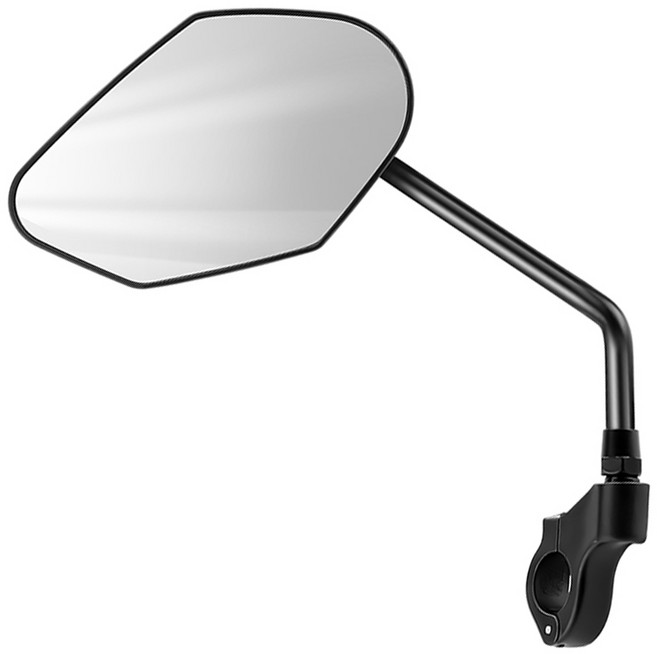 시그니처베이지 자전거 킥보드 거울 후사경 사이드 백미러 YPZ052, 블랙, 1개
