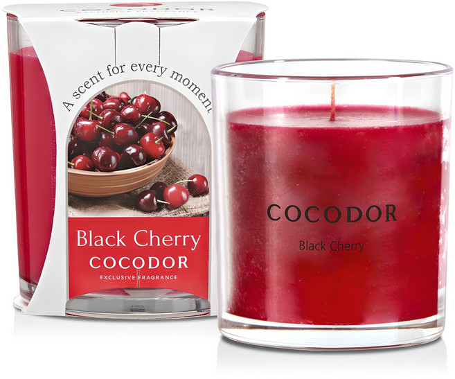 코코도르 프리미엄자 캔들, 블랙체리, 170g, 1개