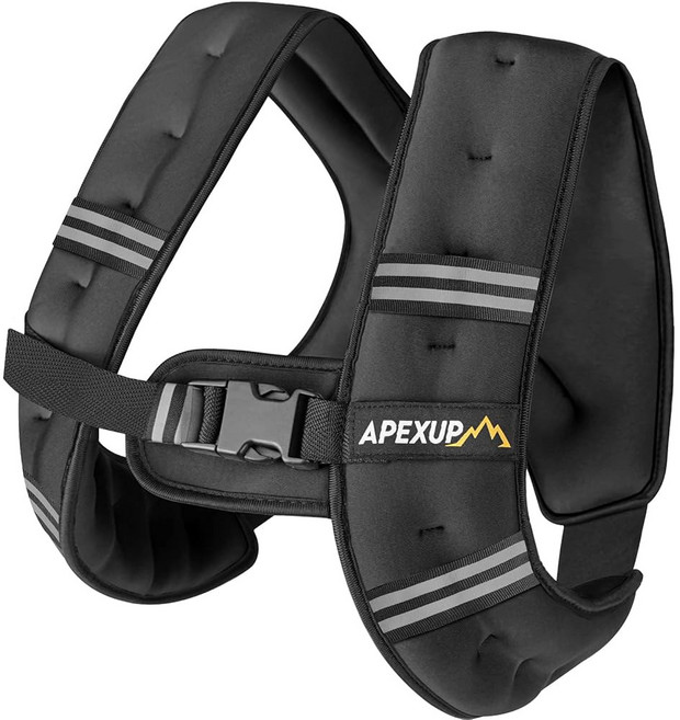 APEXUP 웨이트 조끼 근력 운동을 러닝 장비