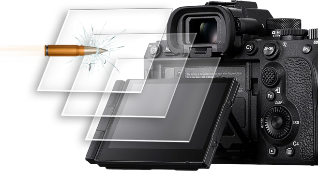 소니 A7M5 액정 강화유리 방탄필름 3매, 3개