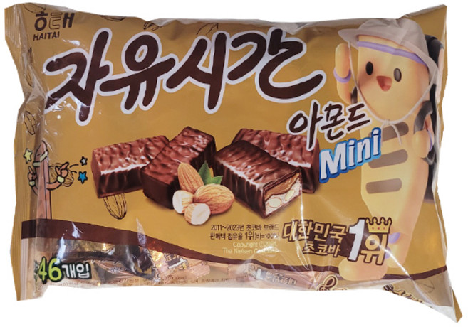 자유시간 아몬드 미니, 506g, 1개