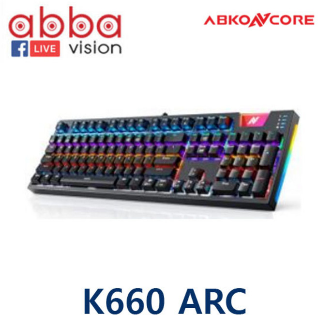 ABCO MECHANICAL GAMING KEYBORED K660, K660 ARC, 일반형