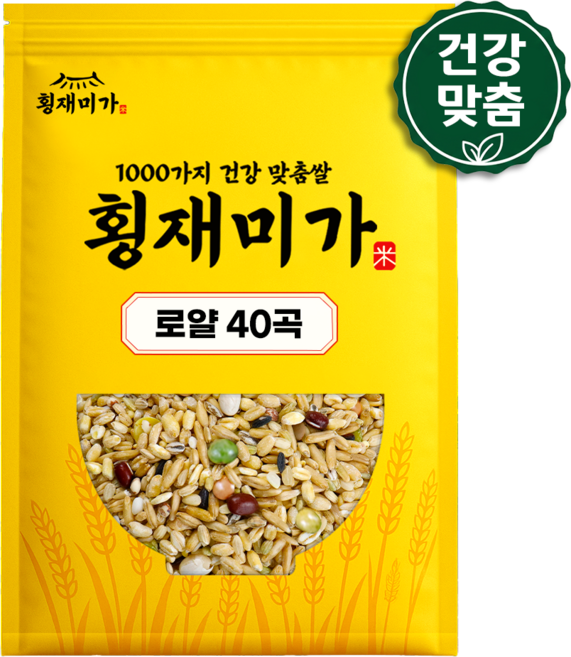 [슈퍼곡물] 40곡 혼합잡곡, 4kg, 1개