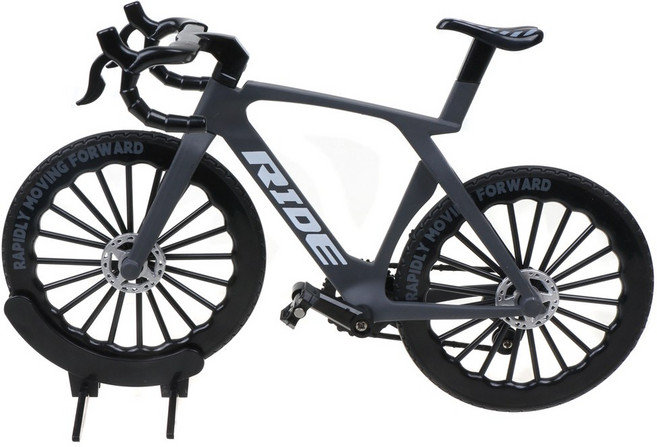 사이클 로드 자전거 미니어처 모형 1:8 알로이 산악바이크 다이캐스트, 사이클링 라이더