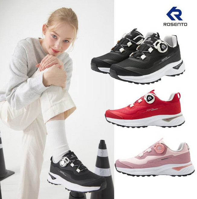 로젠토 여자 다이얼락 트레킹화 경등산화 러닝화 운동화_2401W 홈쇼핑완판템