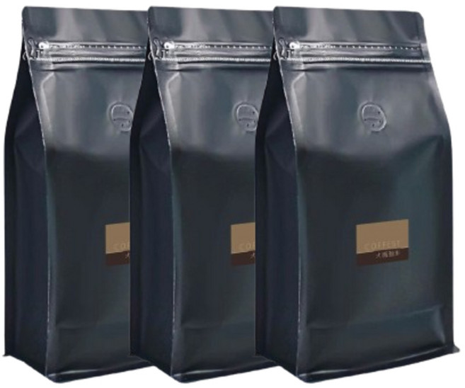 大隱珈琲 巴西喜拉朵 SC18 單品咖啡豆｜新鮮烘焙、醇厚香濃、多種沖煮方式, 454g, 3個, 全豆咖啡（未研磨）