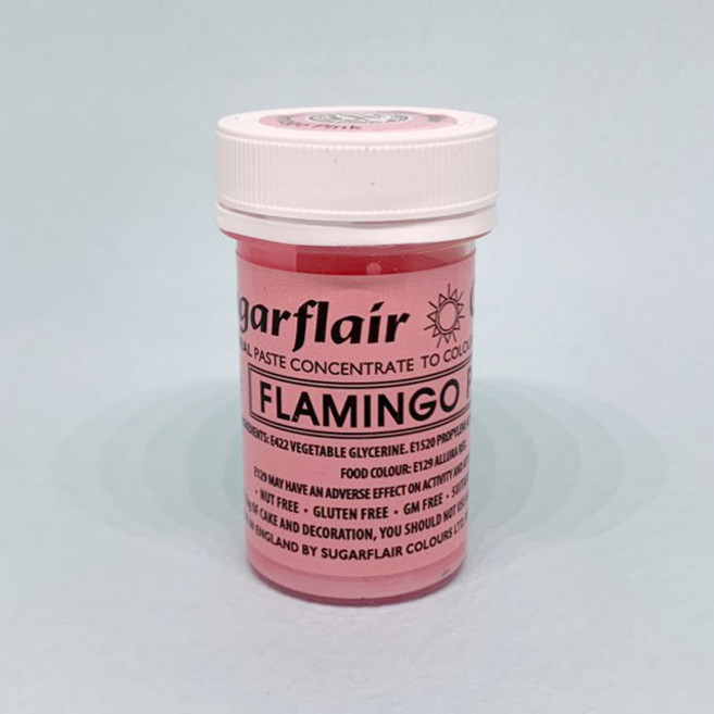 공예몰 Sugarflair 슈가플레어 1. Flamingo Pink 슈가크래프트 설탕공예 색소, 1개