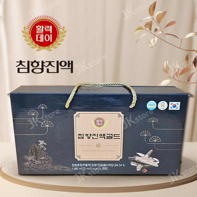 활력데이 침향진액 마시는 침향액, 1세트, 1.96L