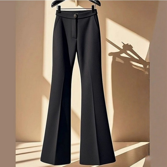 샤일리 여성 세미 부츠컷 팬츠